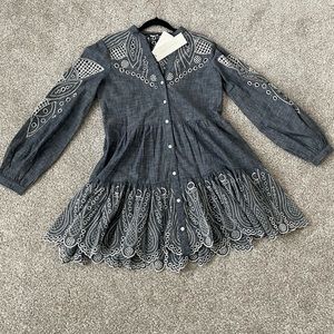 NWT VERONICA BEARD ARIANA DRESS SIZE 2